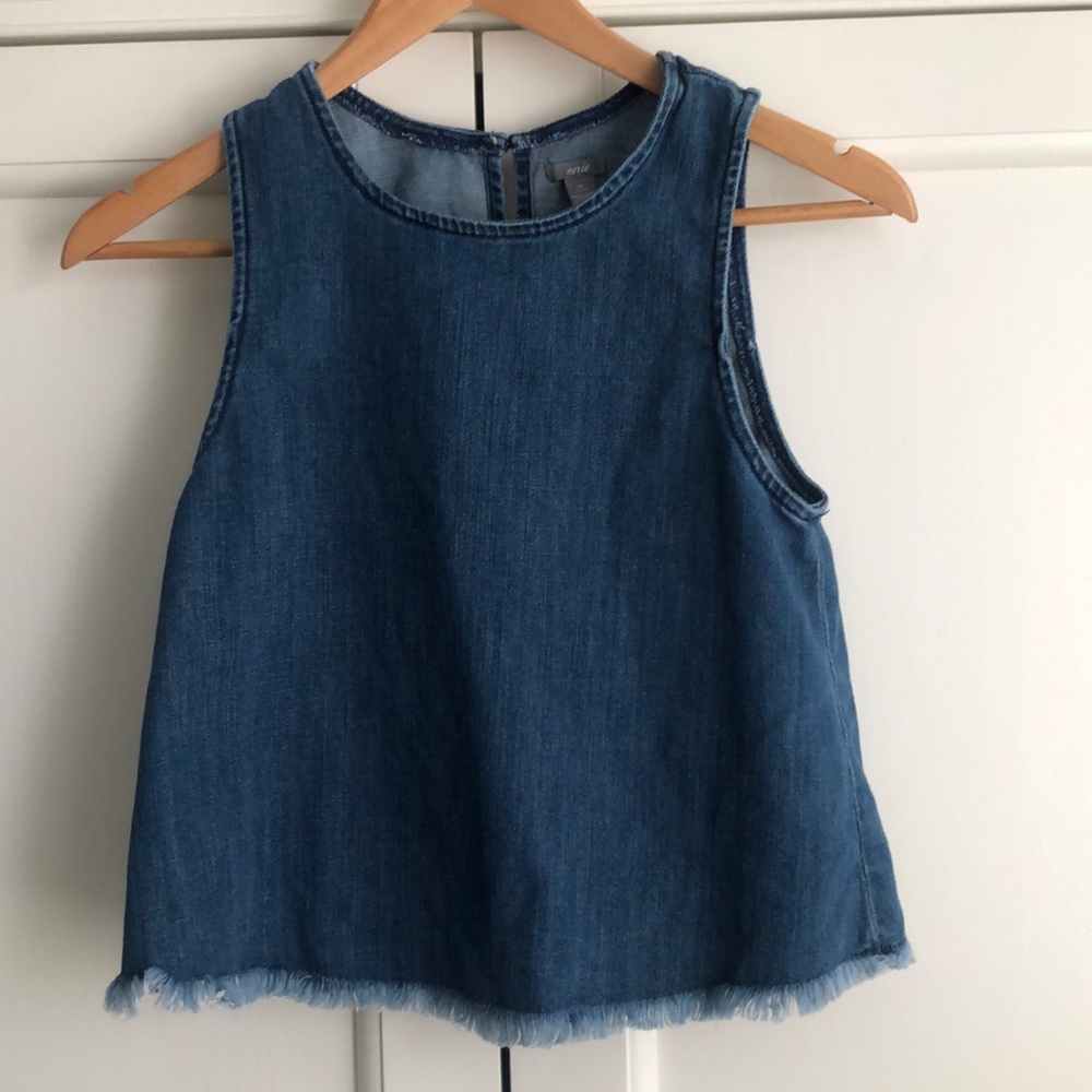 Aerie Denim Top